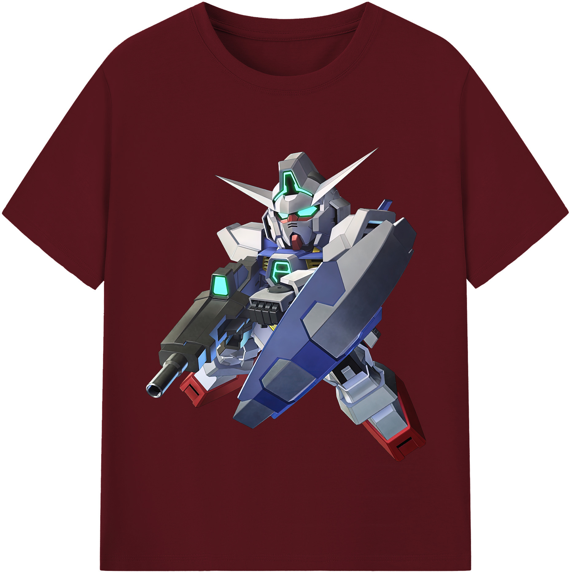 （画像用） 機動戦士ガンダム Mobile Suit Gundam 綿100％半袖Tシャツ（フロントプリント）